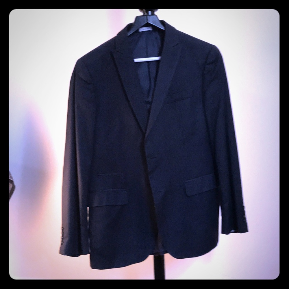 J Ferrar Navy Blue suit